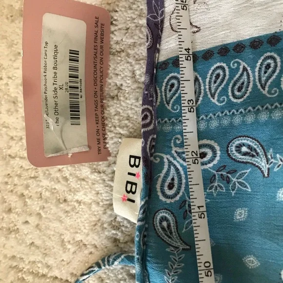 Patchwork Bandana Print Top - Picture 5 of 5